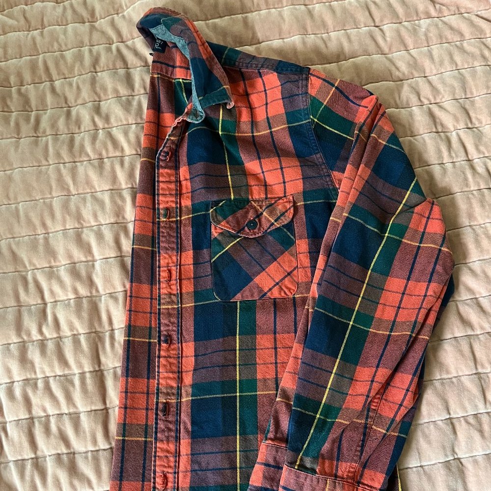 J. Crew men's heavyweight flannel, Size large